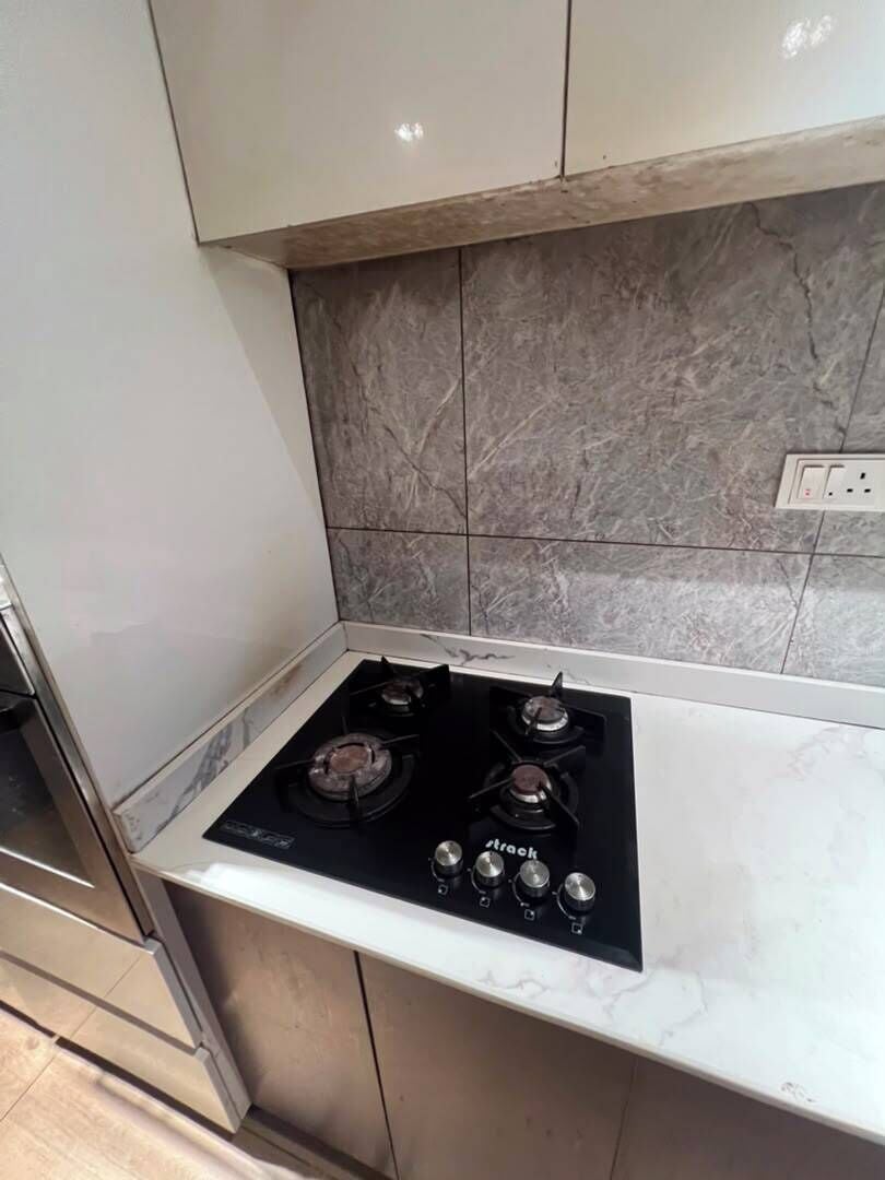 Family Apartment | Private kitchen | Full-sized fridge, microwave, freezer