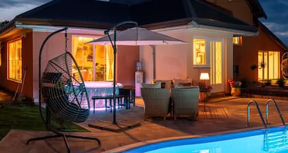 Nice home in Gola with private swimming pool, can be inside or outside