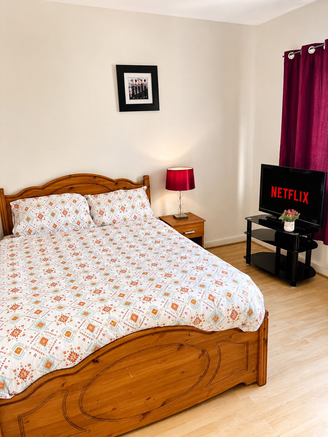 1 bedroom, Internet, bed sheets