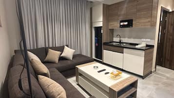 Appartement, 1 slaapkamer, toegankelijk voor mindervaliden, roken | Woonkamer