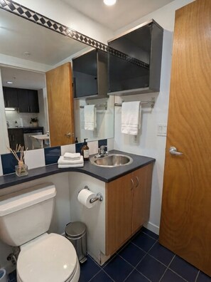 Bathroom - Urban Loft Nook • City Views (Vancouver)