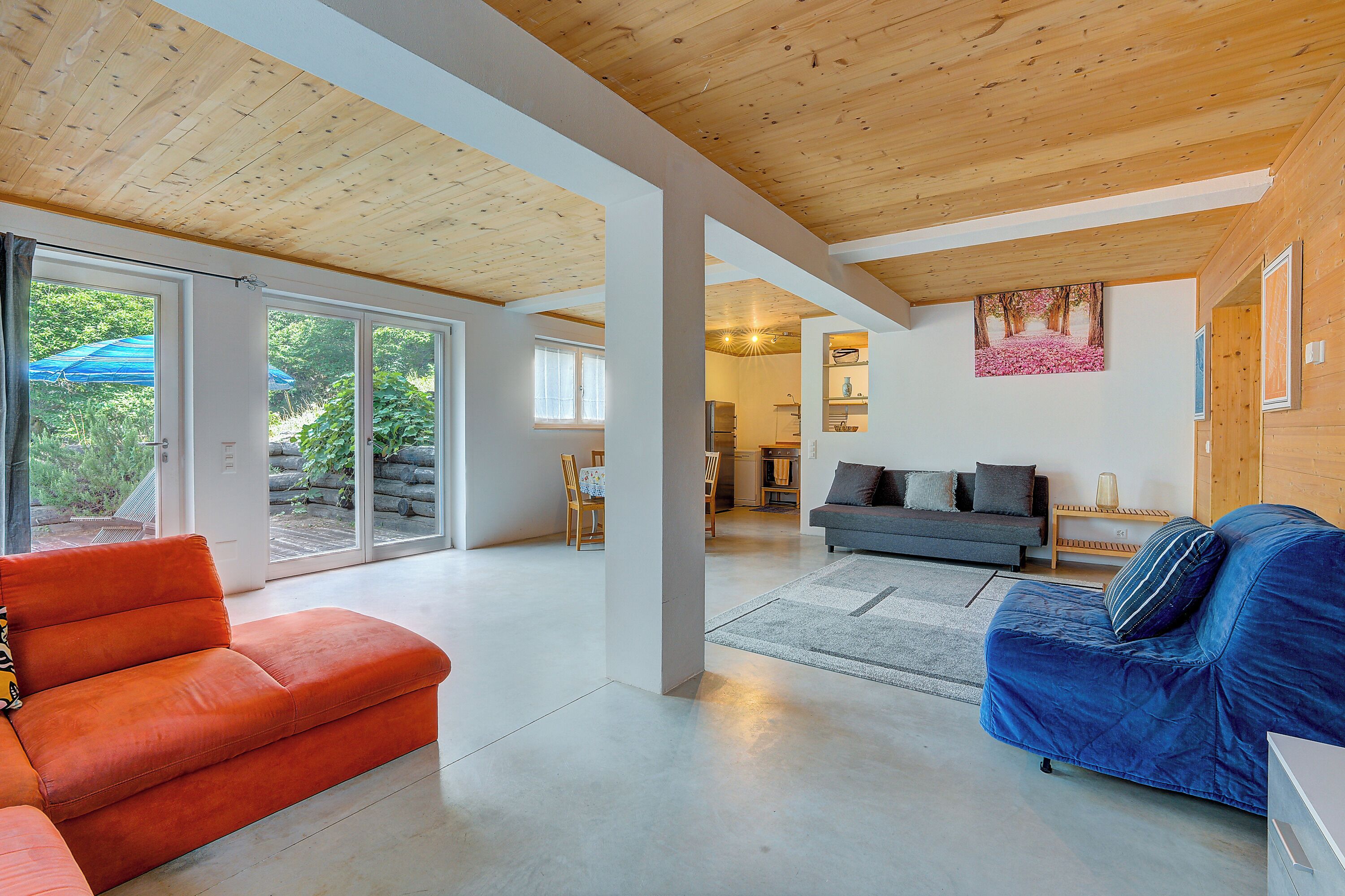 Familienapartment, 1 Schlafzimmer (Casa Maamii Mugena With Terrace And) | Wohnbereich
