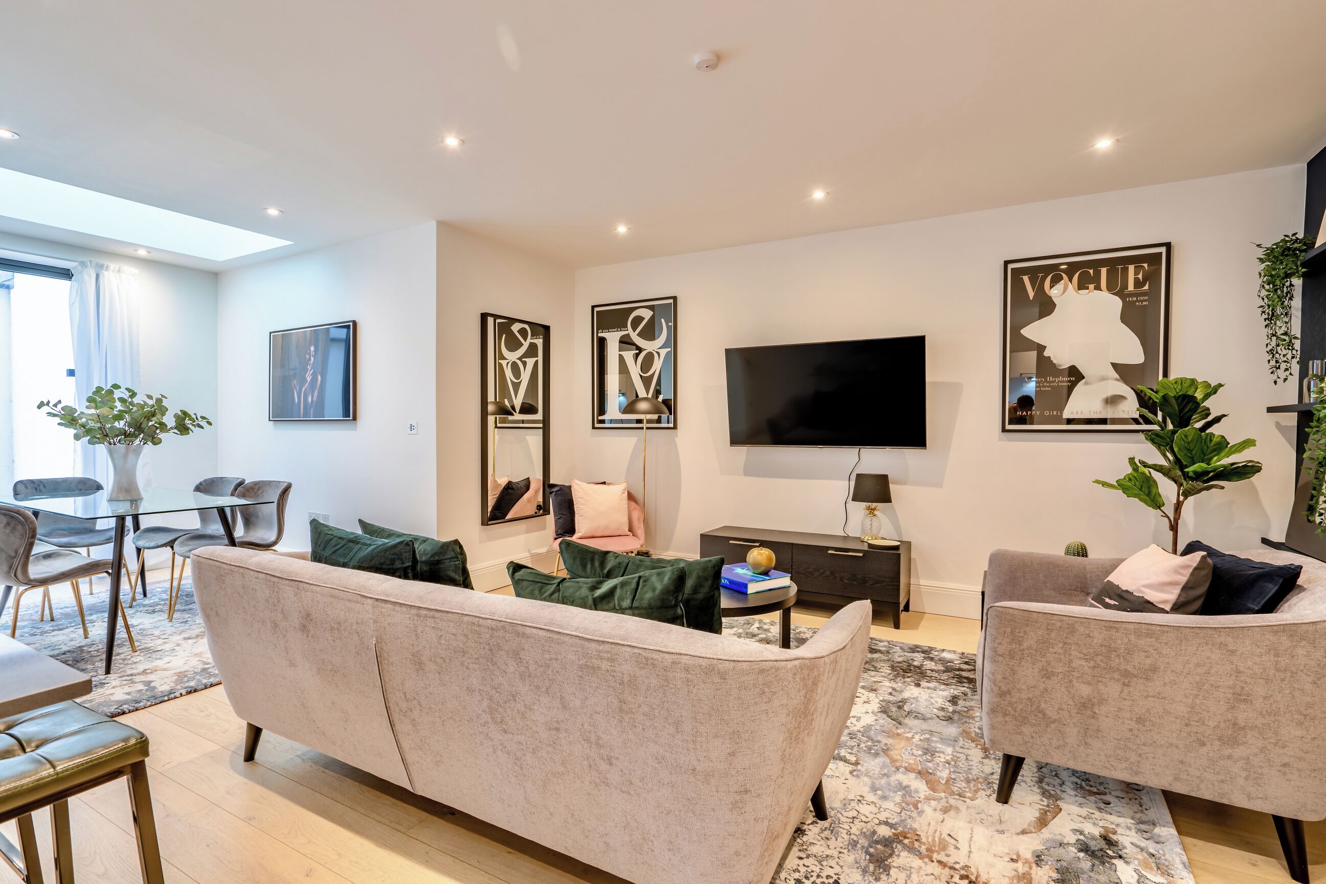 Appartement, patio | Woonruimte