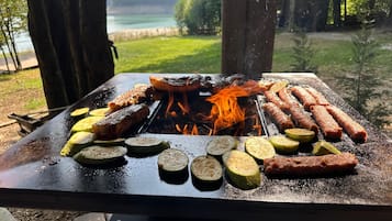 Villa, Lake View | Outdoor dining
