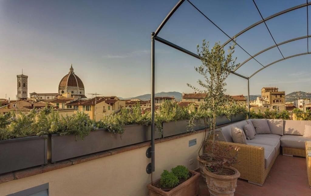 Apartamento exclusivo, vista para a cidade | Terraço/pátio