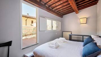 Deluxe-Apartment, Balkon, Stadtblick