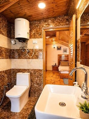 Suite, Balcony, Mountain View | Bathroom | Slippers - Foresta Living Kasol (KASOL)
