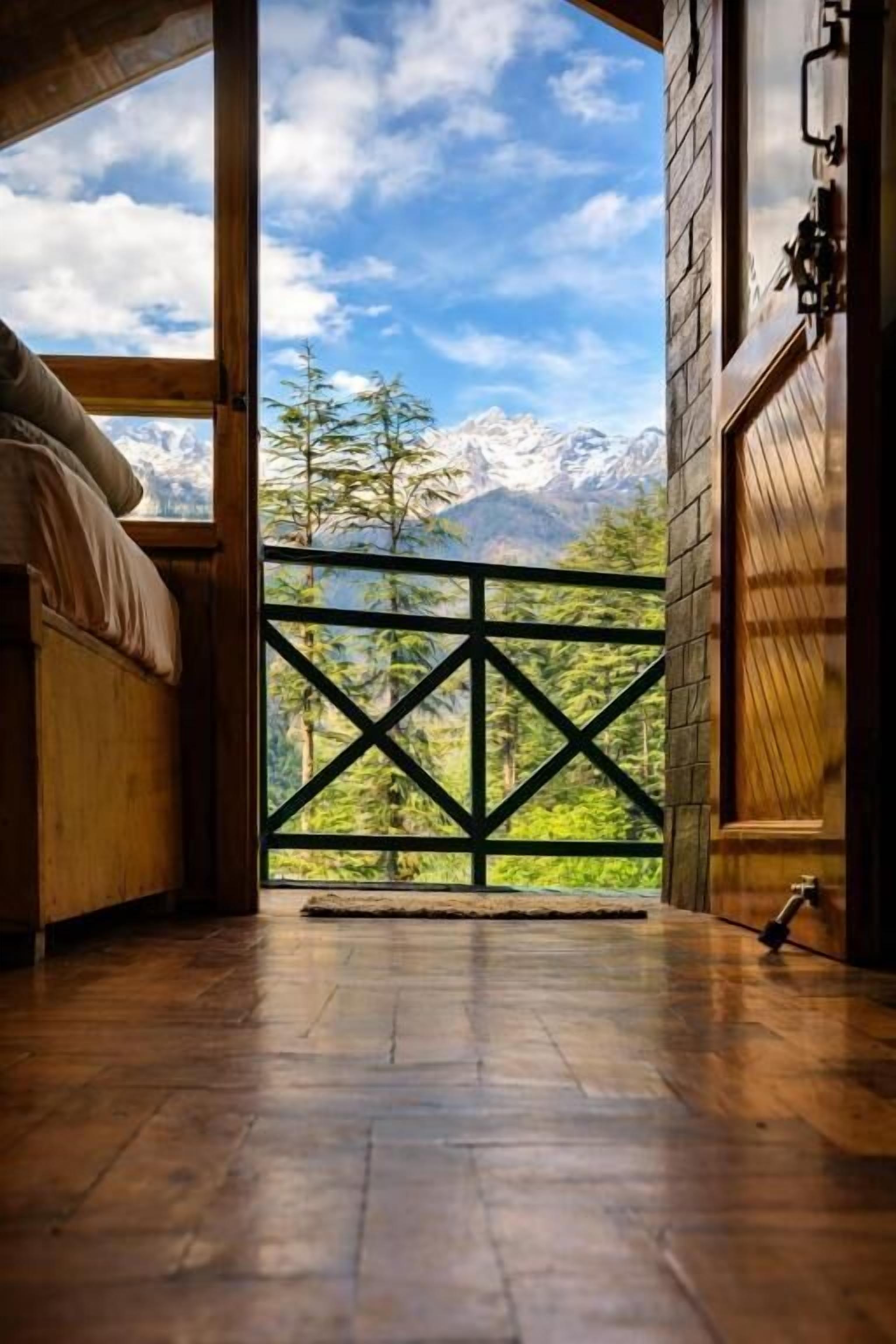 Quadruple Room, Balcony, Mountain View | Interior