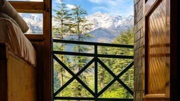 Quadruple Room, Balcony, Mountain View | Interior