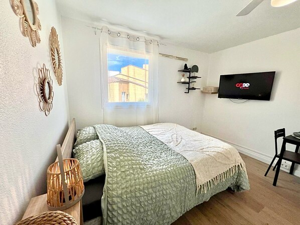 1 chambre, Wi-Fi, draps fournis