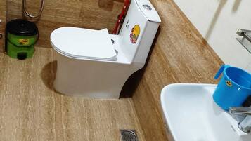 Comfort Apartment, Balcony, City View | Bathroom | Slippers