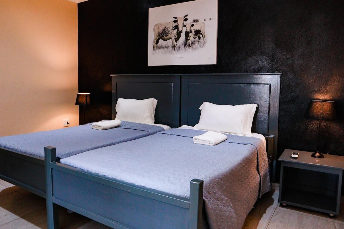 Senior Twin Room | In-room safe, WiFi (free)