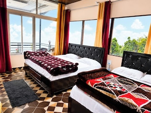 Deluxe Quadruple Room | View from room - Hotel Anjali Stay Deoriatal Uttarakhand  (Ukhimath)