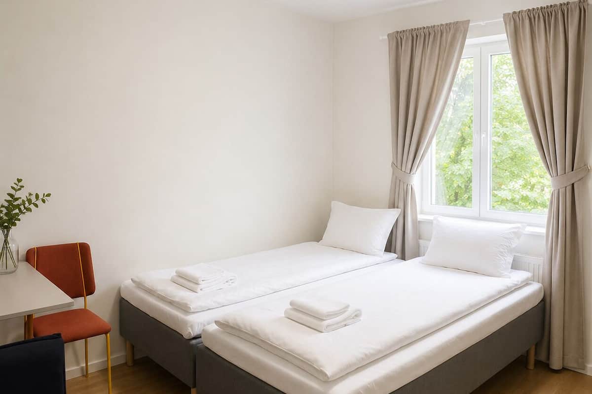 Quarto standard | Wi-Fi de cortesia, roupa de cama
