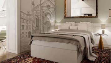 Premium bedding, in-room safe, soundproofing, iron/ironing board