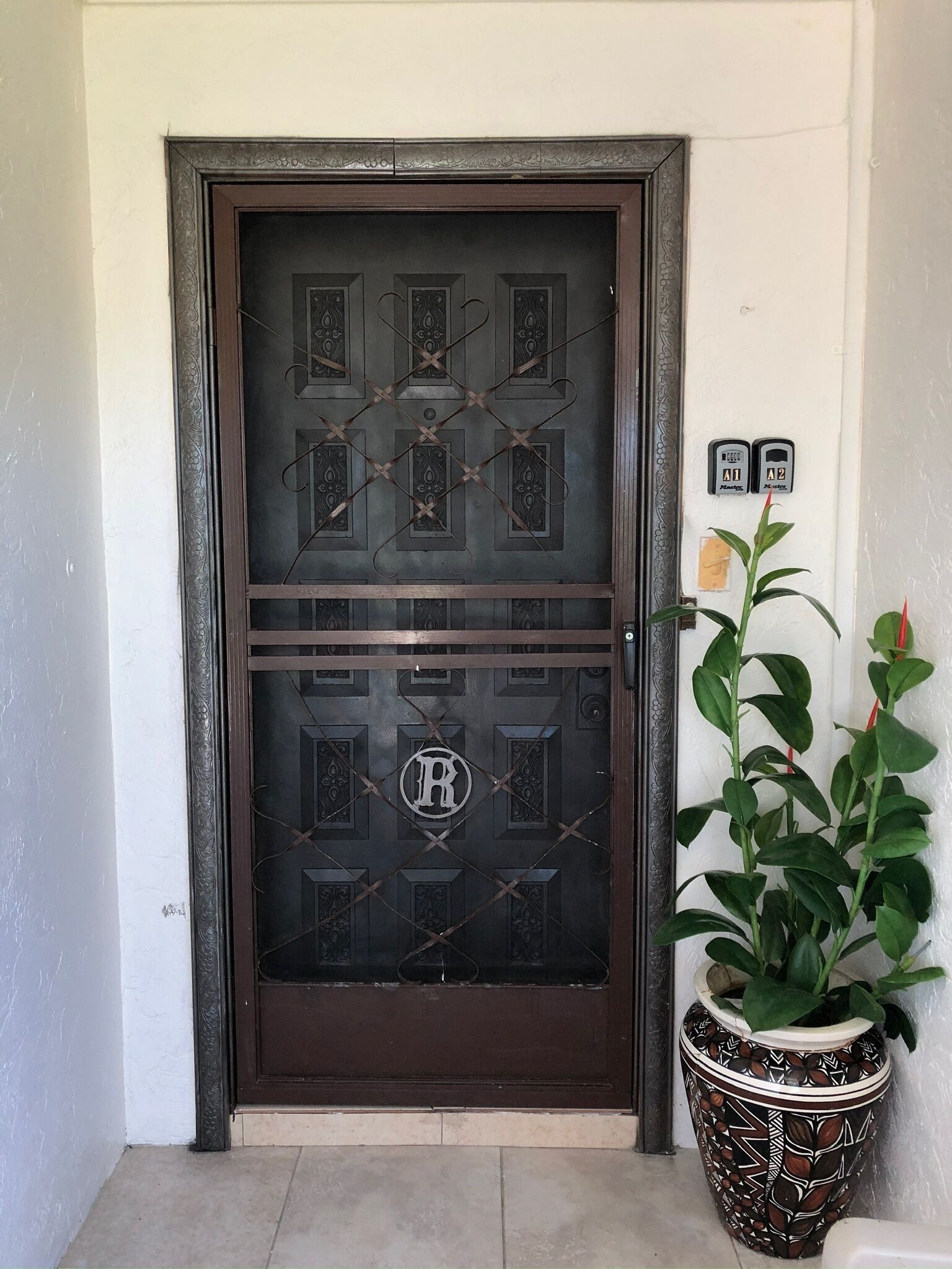 Detalhe da fachada