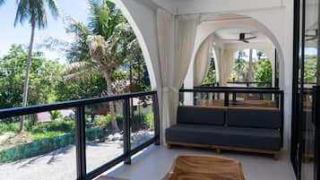 Deluxe-Studio, Meerblick | Terrasse/Patio