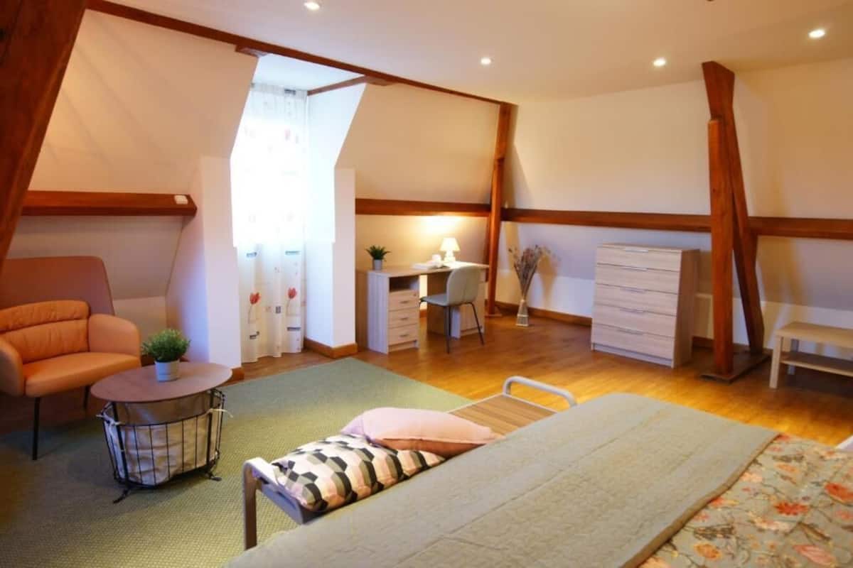 Habitación doble Deluxe, vista al jardín | Wifi gratis 
