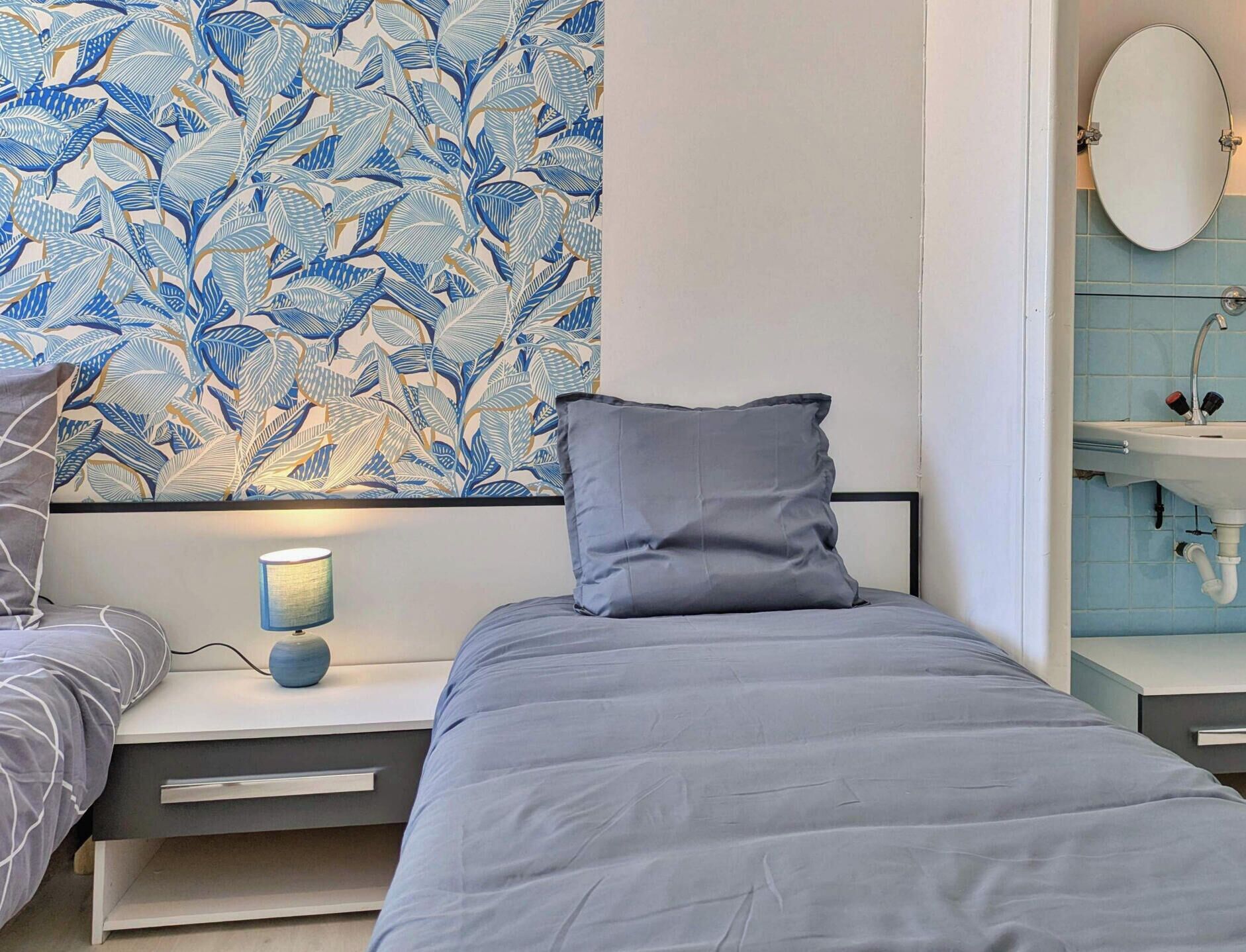 3 habitaciones, wifi gratis y ropa de cama 
