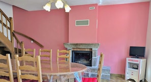 Dining - Charming farmhouse, pets allowed - 6 guests (Ernée)