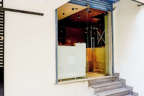 Detalhe da fachada