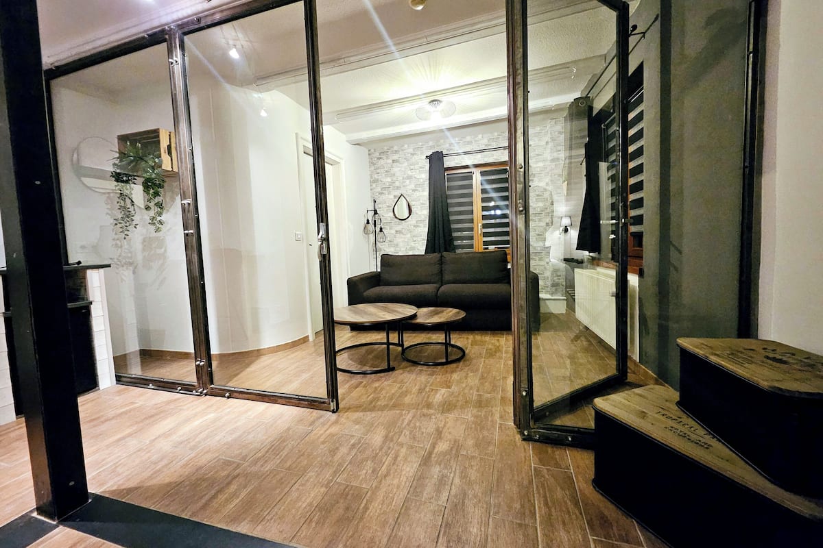 Superior Quadruple Room, City View | Living area | Flat-screen TV, heated floors
