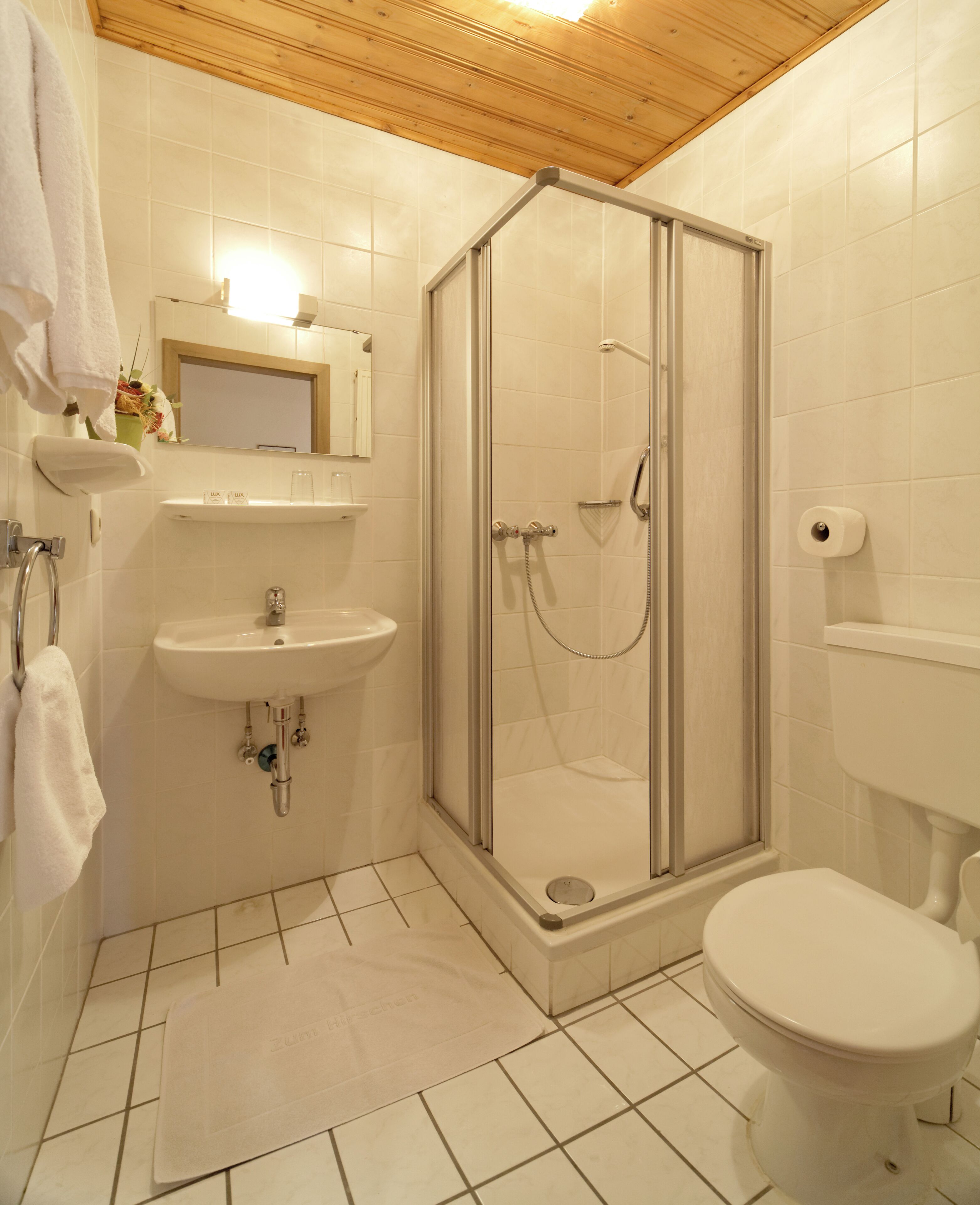 Traditional Double Room | Bathroom | Hair dryer, bathrobes, towels, soap