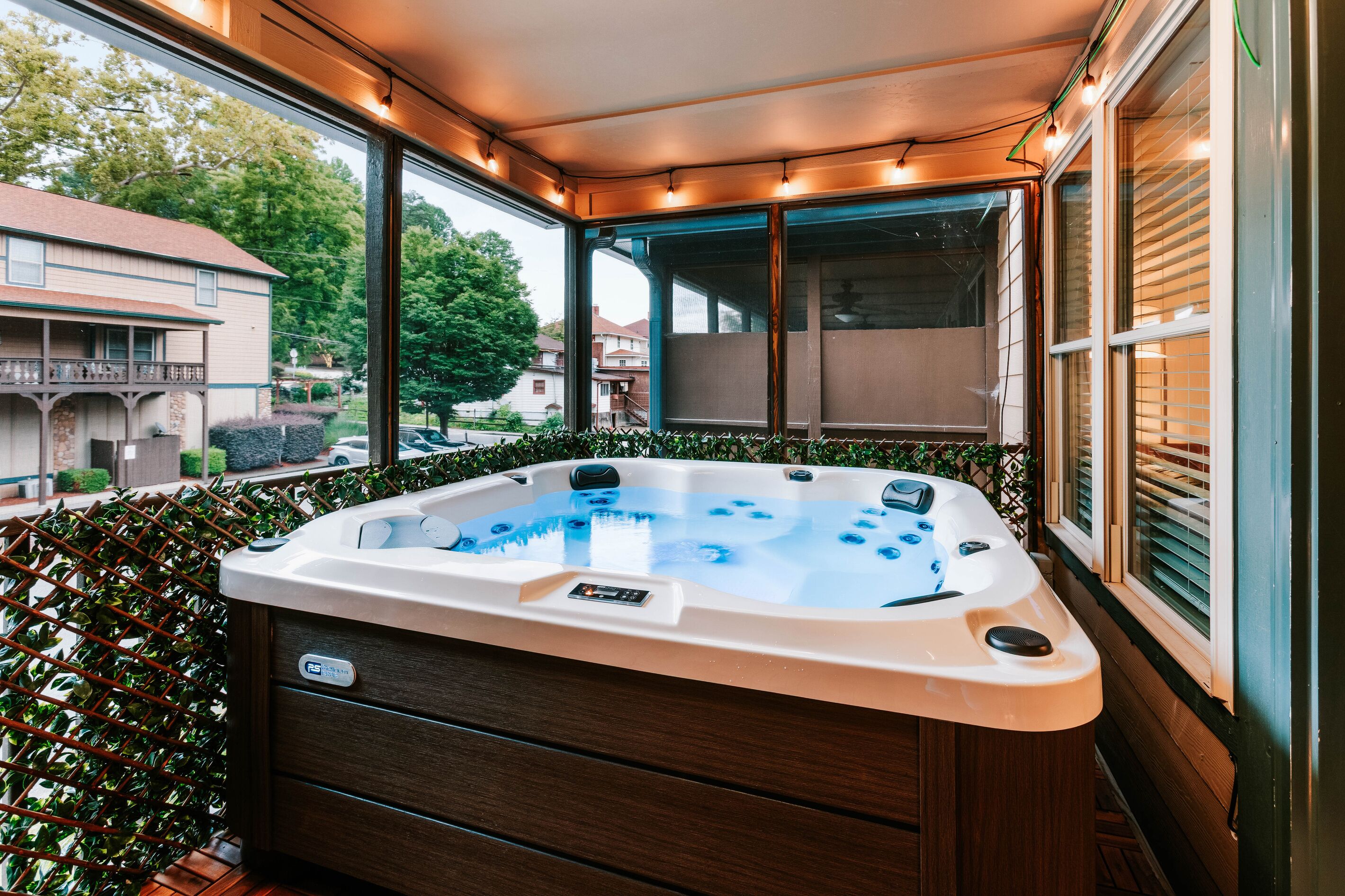 Bain à remous intérieur