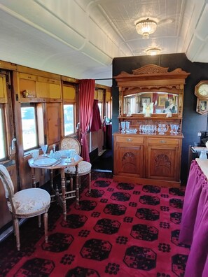 Dining - The Red Train - Unique Country Bed and Breakfast (Moorabool)