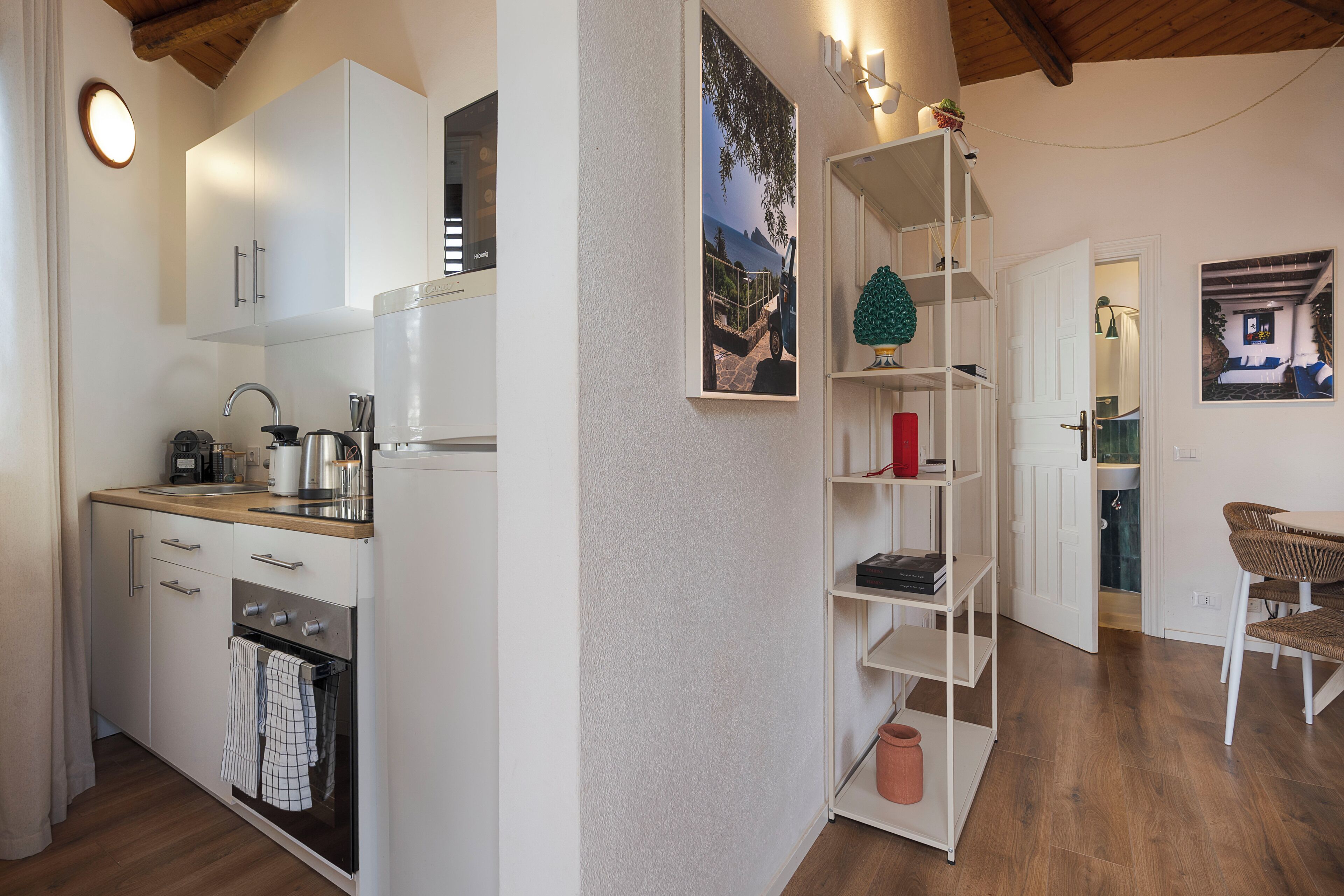 Bungalow, Sea View | Private kitchen | Espresso maker, fridge, electric kettle, toaster