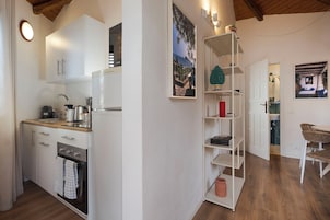 Bungalow, Sea View | Private kitchen | Espresso maker, fridge, electric kettle, toaster