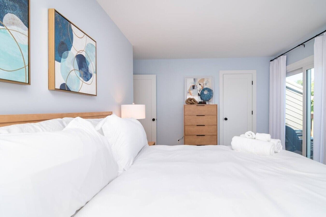 Bright and inviting king bedroom with plenty of space to unwind.