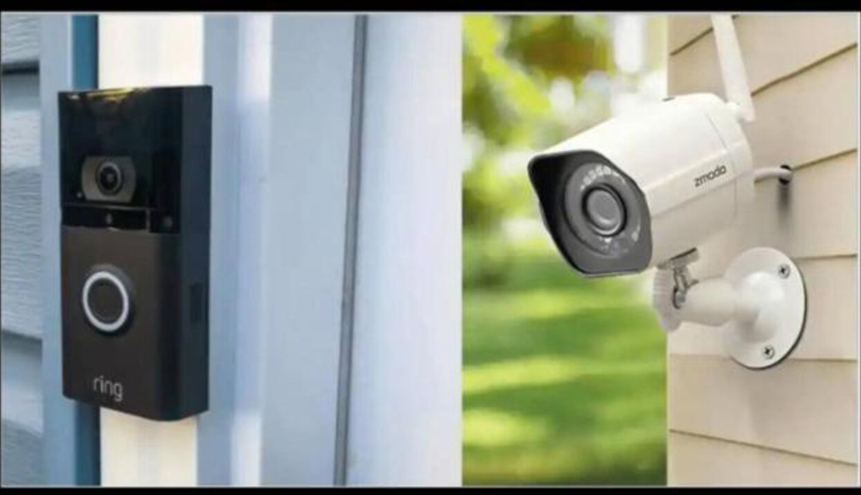 Security cameras are installed in entrance/common space only not in private spaces.