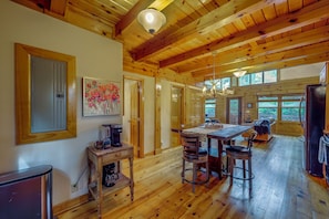 House (2 Bedrooms) | Interior - 'almost Heaven Cabin' Hot Tub, Blue Ridge Mtn View (Burnsville)