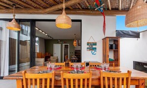 Outdoor dining - House w/ Private Pool in Alto da Pitinga Vbi0004 (Porto Seguro)