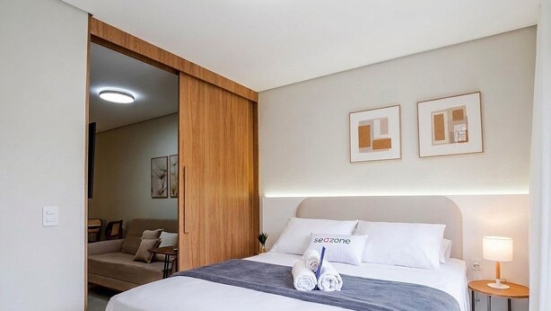Apartment - Studio in Center of Rosa, Rooftop w/ Pool Rso0010 (Imbituba)