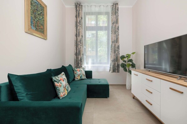Living area - Cosy Apartment for 4 People | Coffee Machine (Bielsko-Biała)