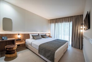 Classic Double or Twin Room | Hypo-allergenic bedding available, in-room safe, laptop workspace - Ananea Kalithea Hotel (Rhodes)