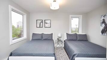 2 bedrooms, iron/ironing board, WiFi (free), bed sheets