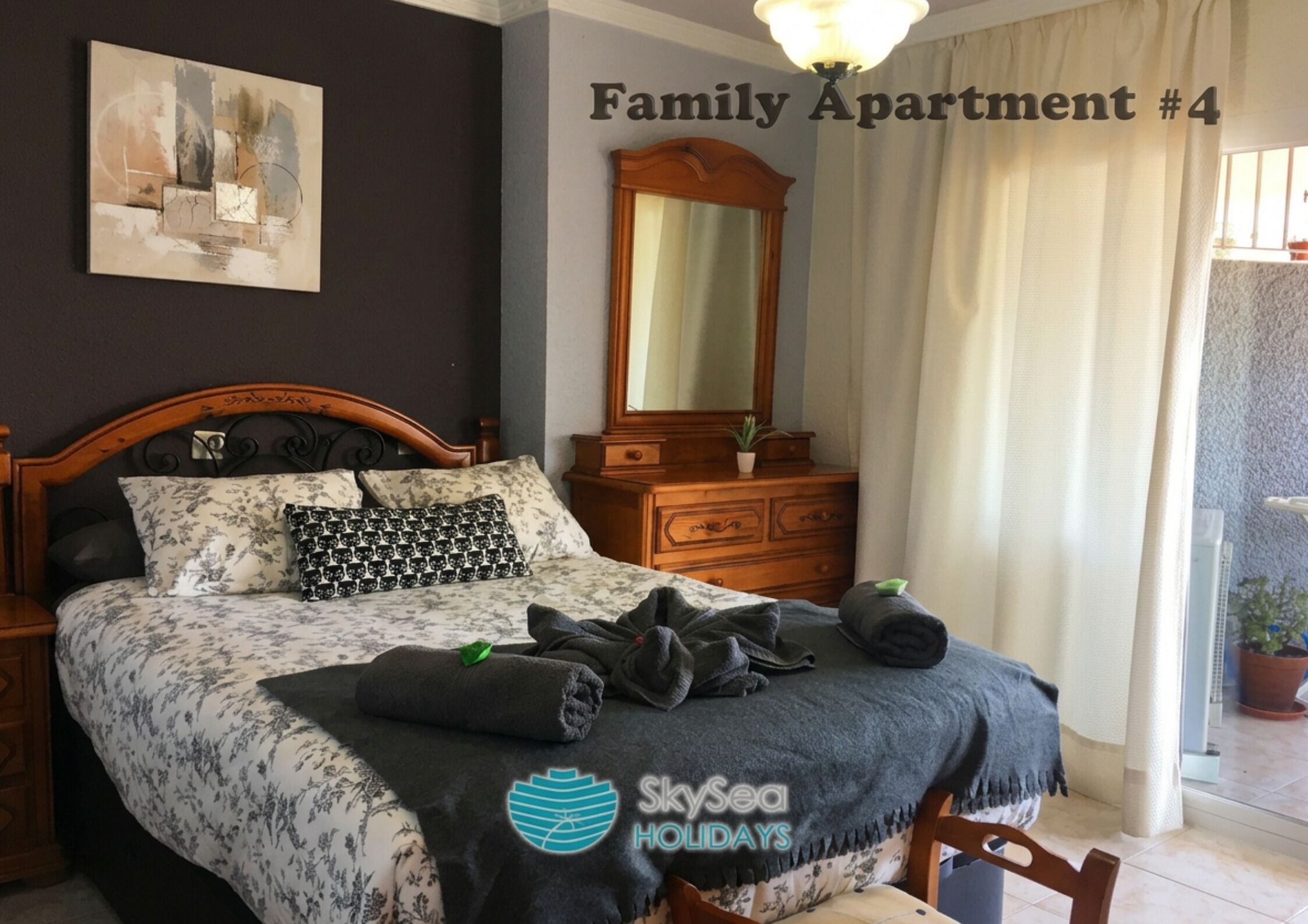 Family Apartment, 2 Bedrooms, Pool View