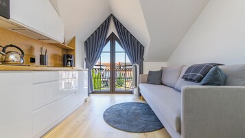 Apartament (4) | Coin séjour | Télévision à écran plat