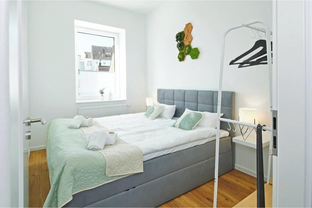 1 chambre, lit parapluie, Wi-Fi gratuit, draps fournis