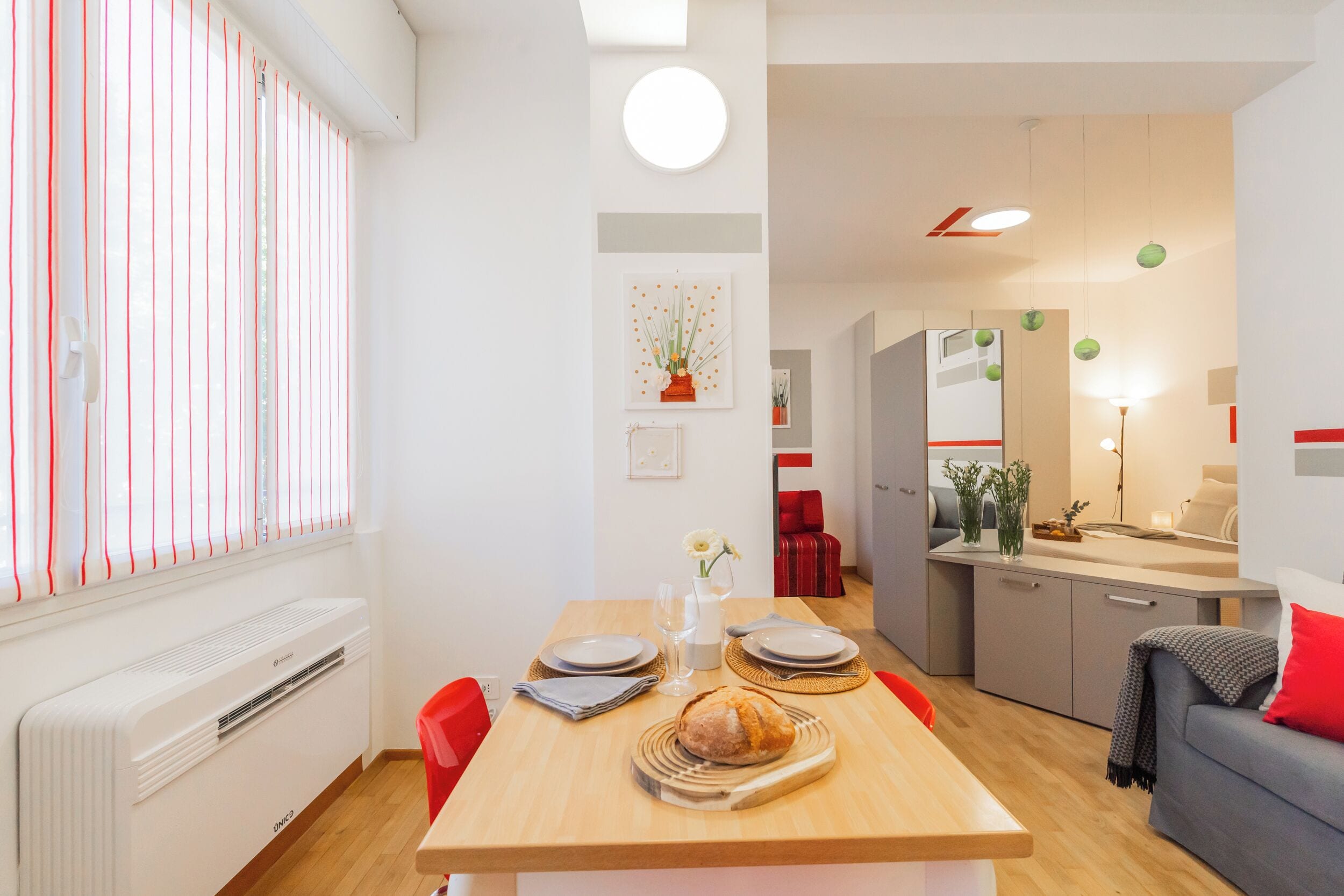 Apartment (1 Bedroom) | Living area | TV