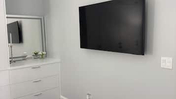 Blackout drapes, iron/ironing board, WiFi (free)