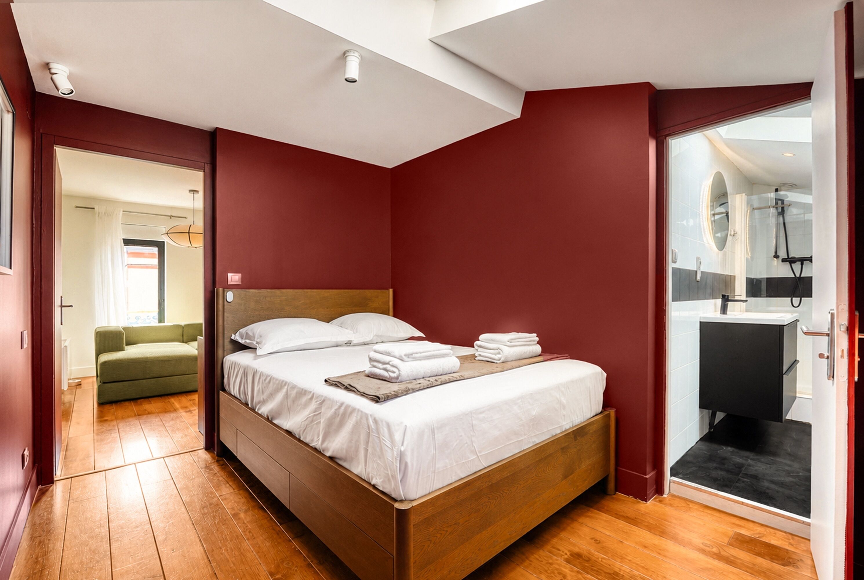 1 Schlafzimmer, Bügeleisen/Bügelbrett, kostenloses WLAN, Bettwäsche
