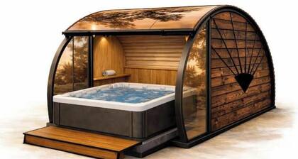 SLOW Premium Chalet with Private Spa/Hot Tub/Sauna