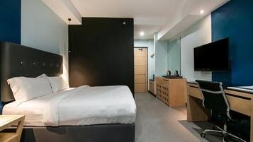 In-room safe, soundproofing, WiFi (free), bed sheets