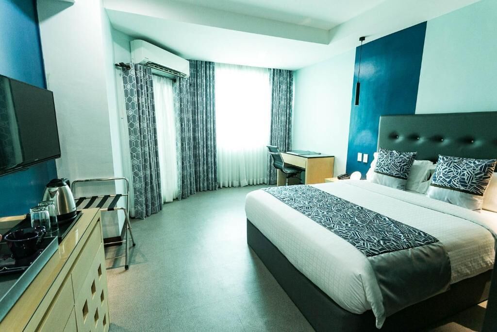 In-room safe, soundproofing, WiFi (free), bed sheets
