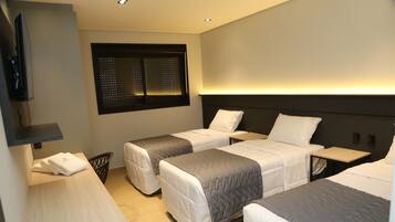 Desk, laptop workspace, free WiFi