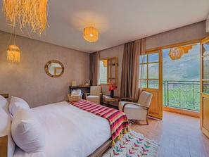 Luxury Double Room, Balcony, Mountain View - Targa Imoula (Asni)